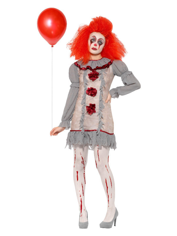 Vintage Clown Lady Costume